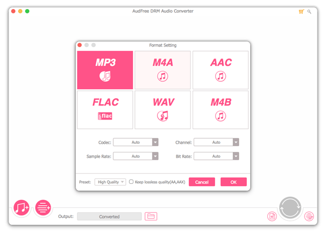 customize settings for drive