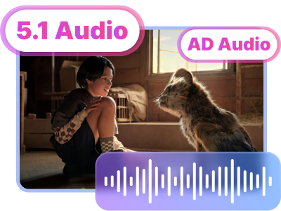 save surround audio for netflix videos