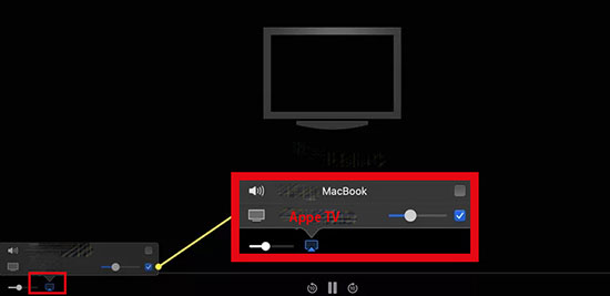 airplay netflix downloads to apple tv from mac