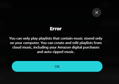 amazon music adds song error