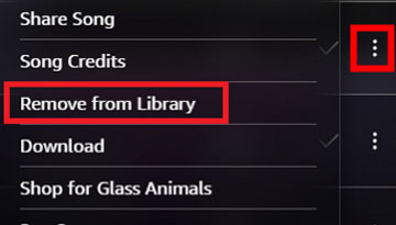 delete songs from amazon music desktop