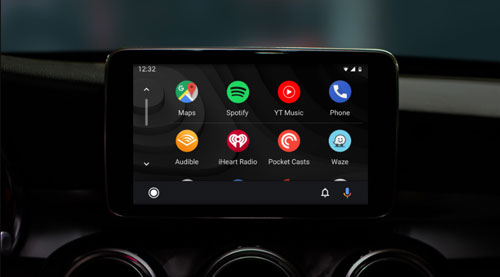 use audible in the car via android auto