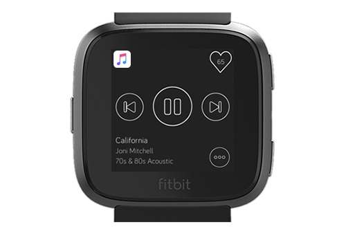 how to play music on fitbit versa