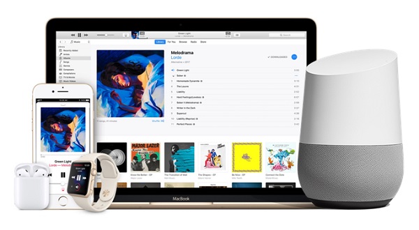 play apple music through google home