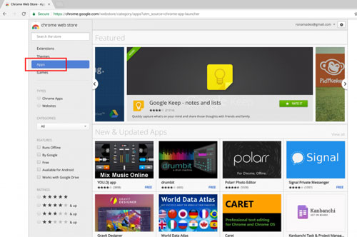 get amazon music on chromebook via chrome web store