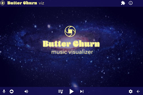 butterchurn music visualizer for spotify