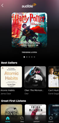 choose amazon music audiobooks