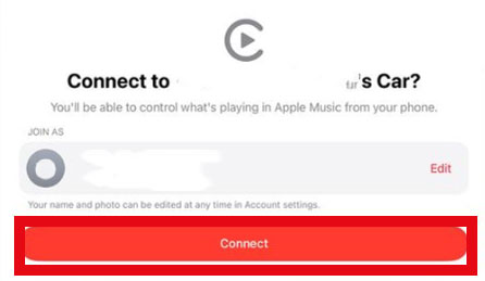 connect to shareplay apple music carplay