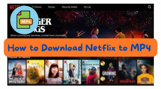 how to convert netflix to mp4