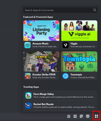 discord activity launcher