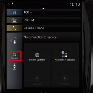 download spotify app and use spotify in volvo