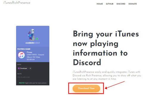 download now on itunesrichpresence webpage