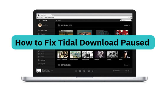 fix tidal download paused