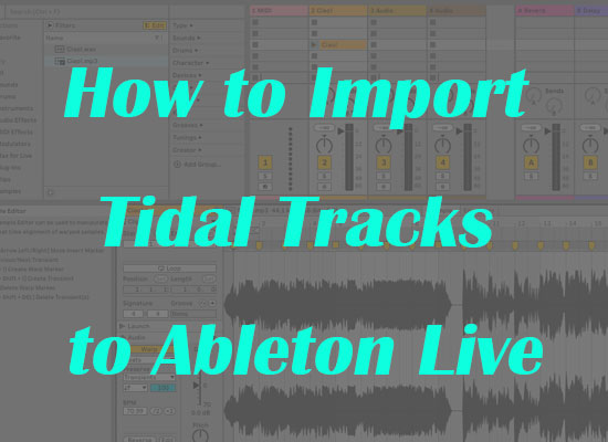 import tidal to ableton live