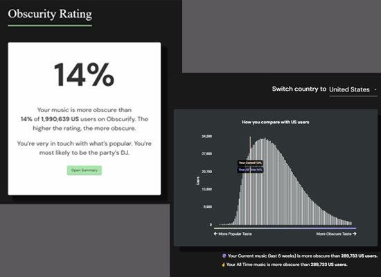 obscurify rating