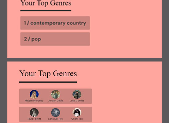 obscurify your top genres