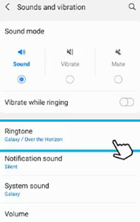 use amazon music as ringtone on samsung