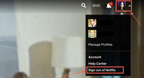 sign out of netflix account on pc to fix netflix not working