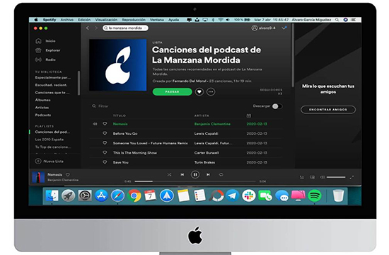 how to play spotify on macbook