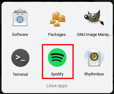 download spotify on chromebook via linux