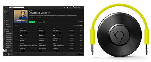Chromecast Latest to Cast Spotify to Chromecast