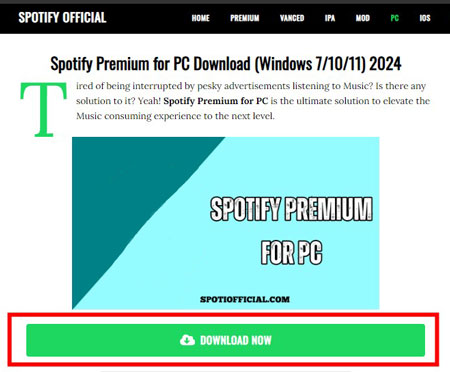 spotify premium pc cracked from spotiofficial