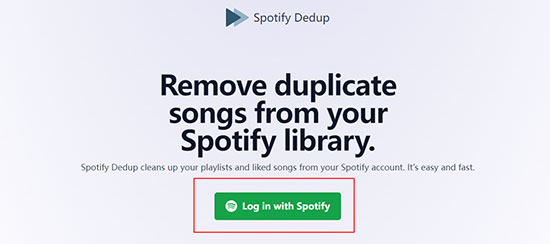 spotify remove duplicates by dedup