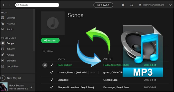 can you download spotify playlists as mp3