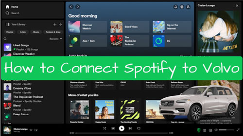 connect spotify to volvo