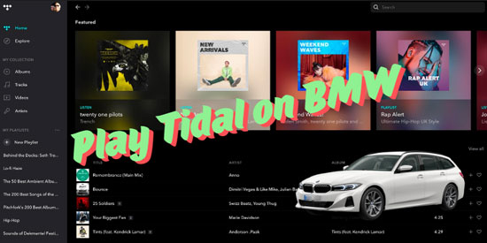 get tidal bmw to work